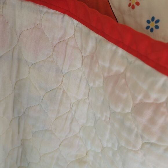 General Greetings Baby blanket vintage puppy dog ricking horse lightweight quilt - Picture 5 of 5